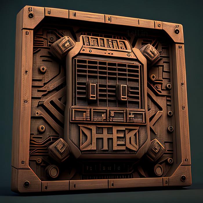 Games (3DGMS_41945) 3D model for CNC machine